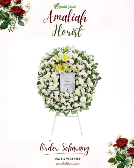 Krans Bunga Duka Bongkot